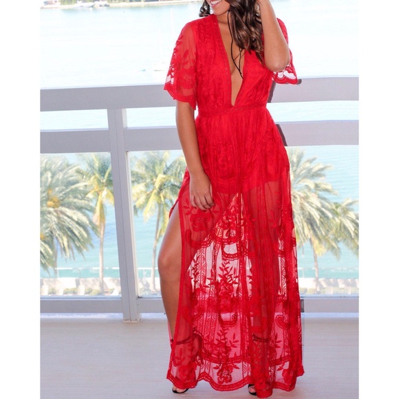 Honey Punch Pants - Honey Punch | Lacie Maxi Romper Dress